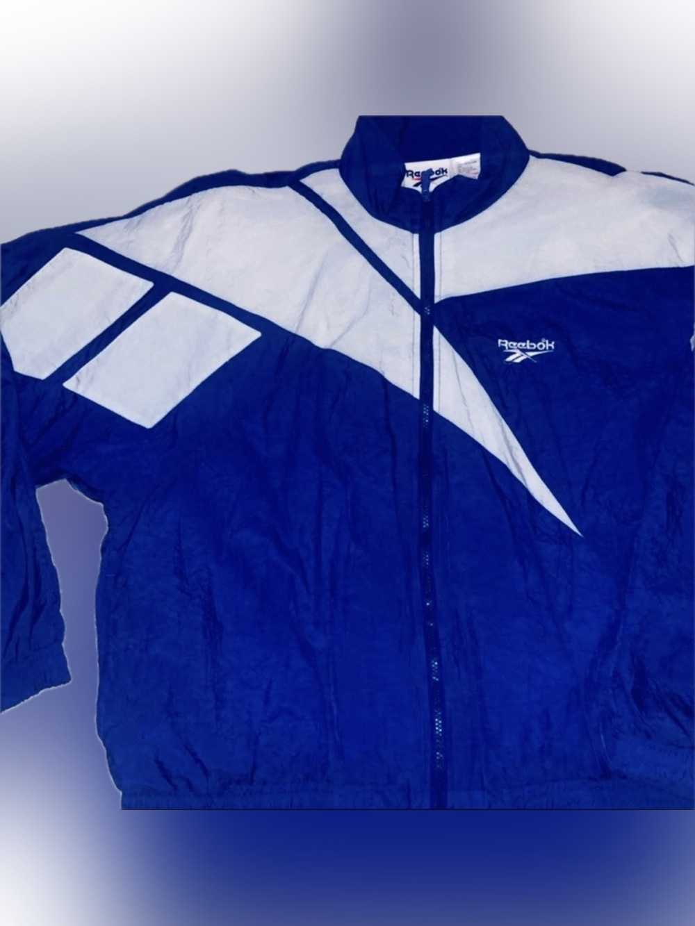 90s Vintage REEBOK Classic Track Jacket / Windbreaker